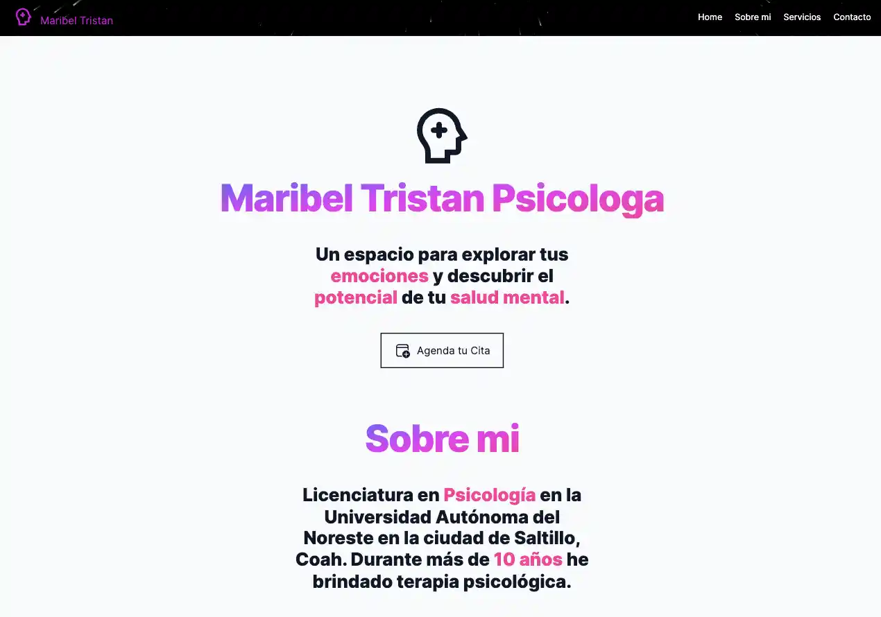 Maribel Tristan Psicologa